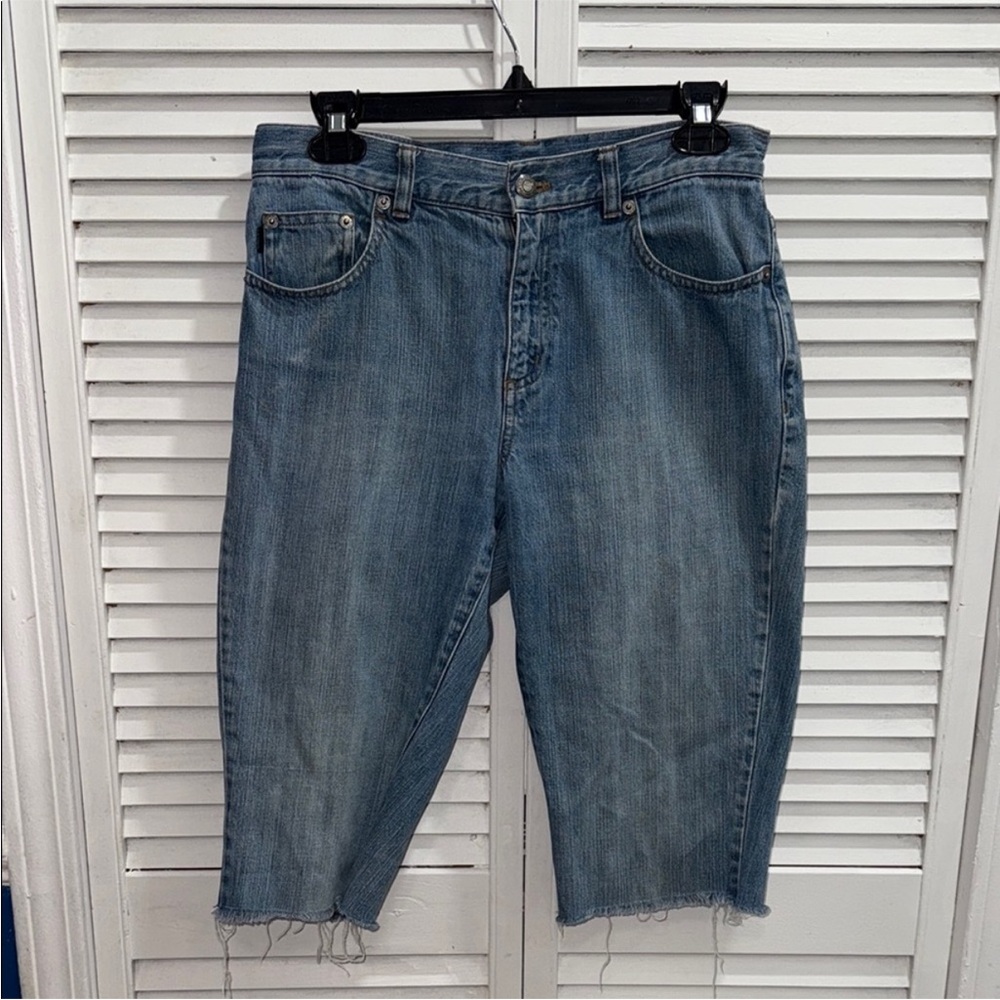 Women's Cropped Blue Denim Jeans Ralph Lauren 6p. Great fall gear with boots